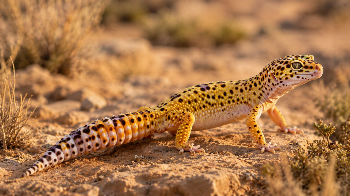 Mengenal Leopard Gecko: Karakteristik, Habitat Asli, dan Statusnya di Indonesia