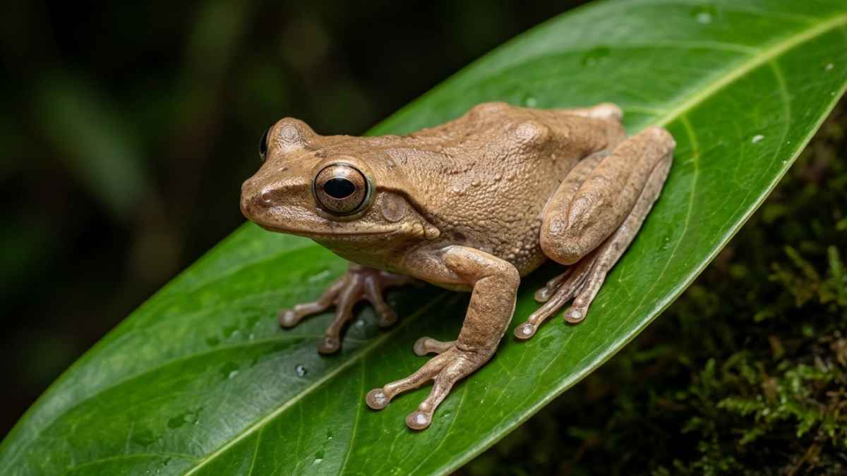 Katak Cokelat Papua (Litoria mira)