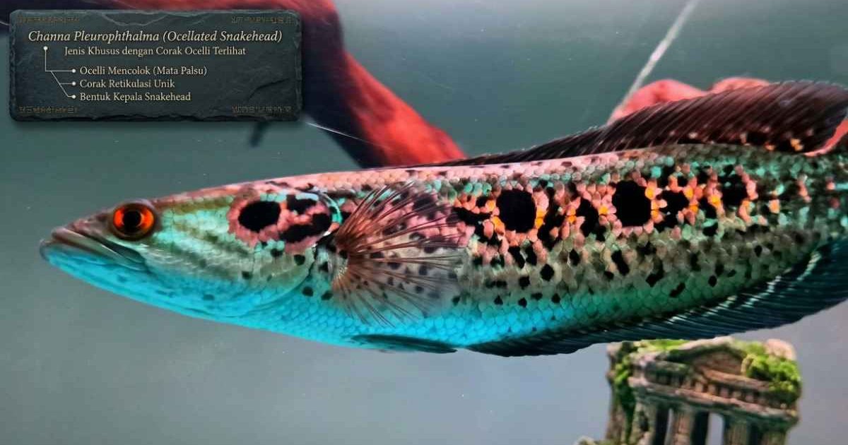 Ikan Kerandang (Channa pleurophthalma)
