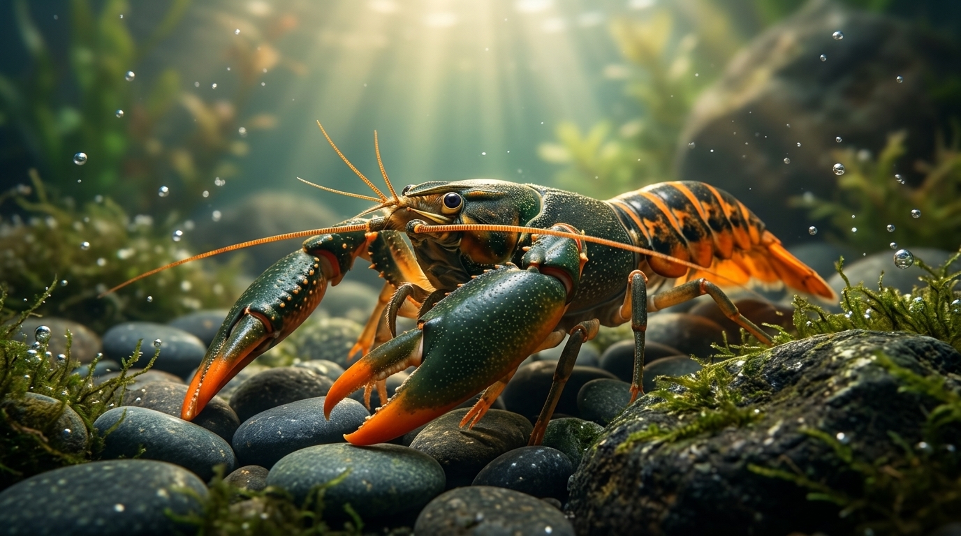 Udang Karang Harimau (Cherax snowden)