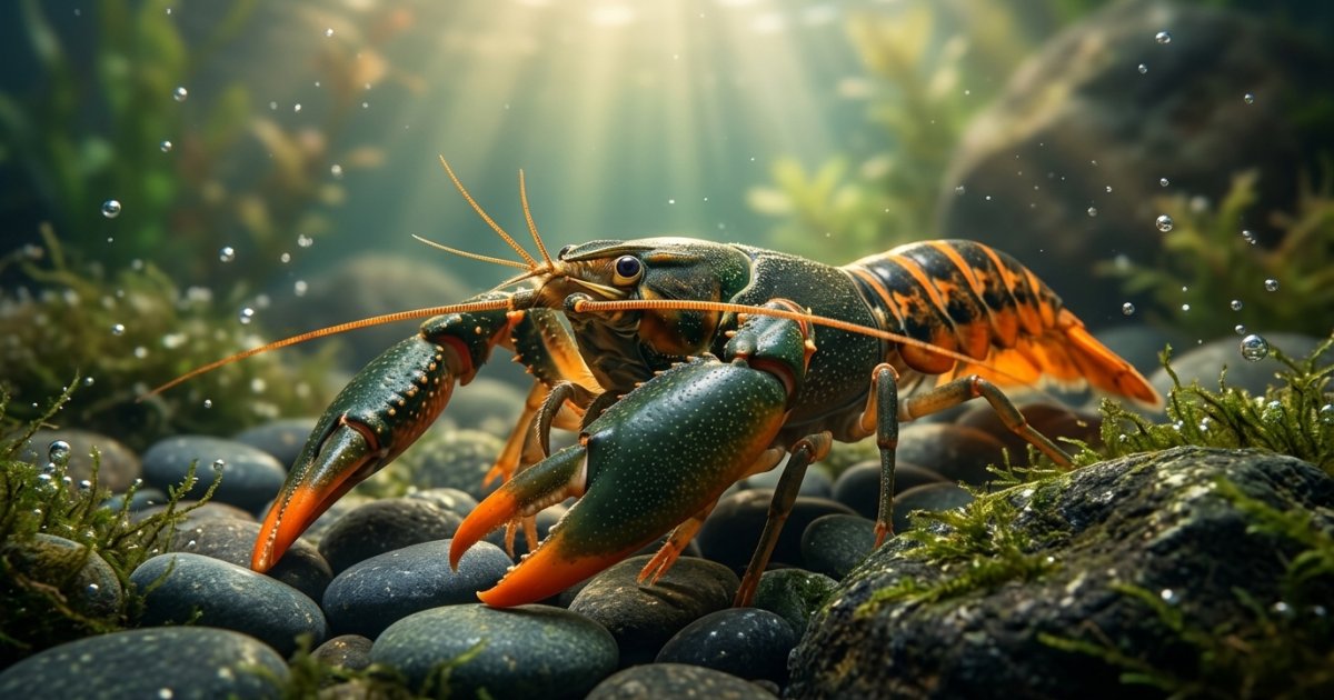 Udang Karang Harimau (Cherax snowden)