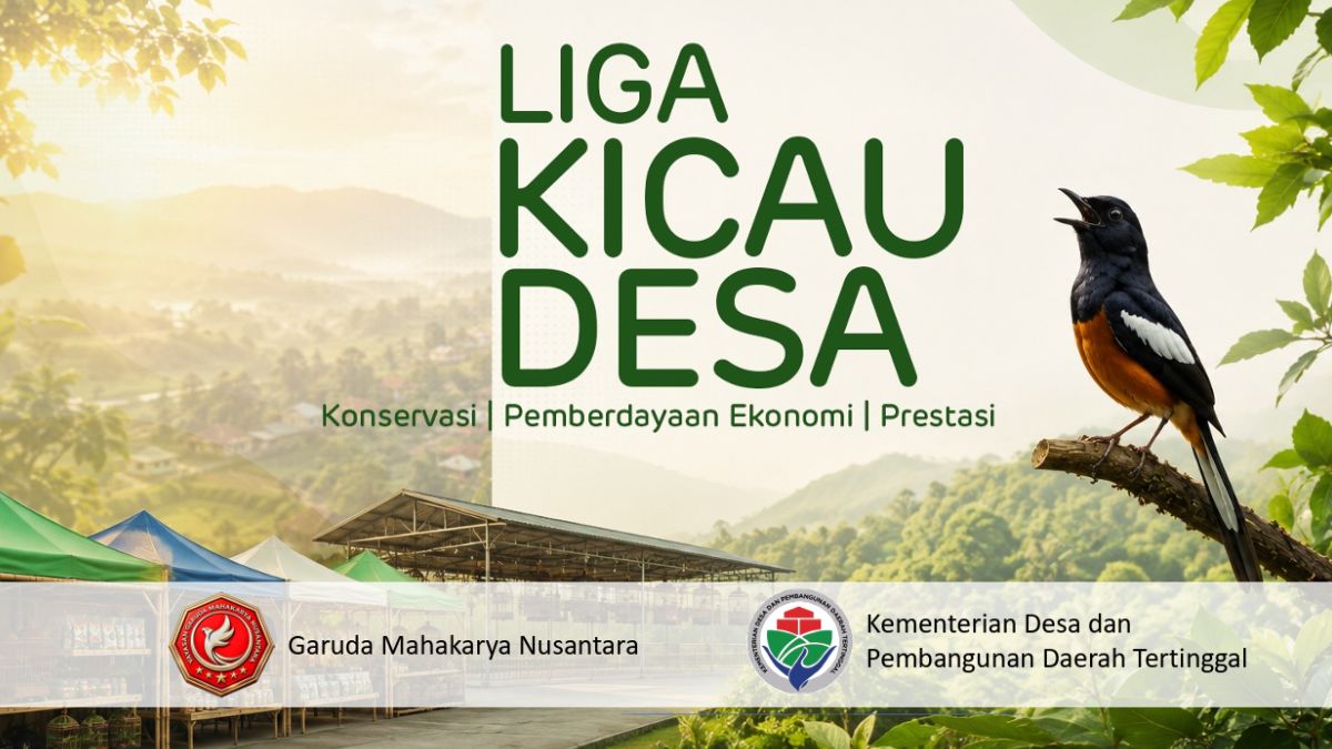 Liga Kicau Desa: Terobosan Baru Garuda Mahakarya Nusantara yang Memadukan Prestasi, Konservasi, dan Ekonomi Rakyat